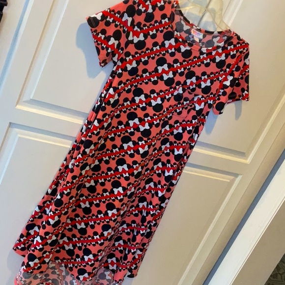 LuLaRoe Minnie Mouse Disney dress size XXS - Picture 3 of 10